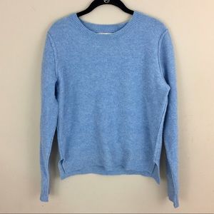 Blue Lambs wool Sweater Shipley and Halmos Sweater